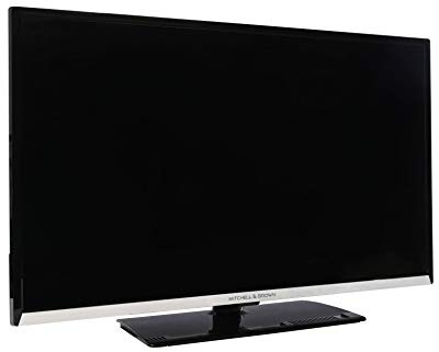 Mitchell & Brown 24 inch HD LED TV with Freeview HD - Black/Silver Trim (2020 Model)