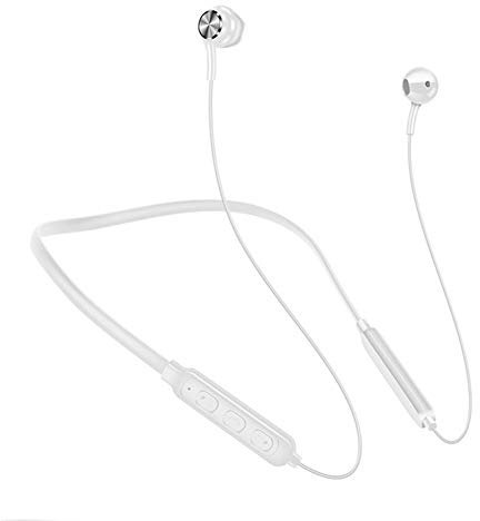 Auricolari Bluetooth, Cuffie sportive Bluetooth 5.0 Auricolari wireless bluetooth impermeabile Auricolari magnetici con microfono Cuffie Bluetooth sportivo da collo per Jogging/Outdoor/Ufficio
