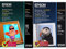 EPSON Foto Papier glänzend A4 50 Blatt 1er-Pack & Premium glossy photo paper inkjet 255g/m2 130x180mm 30 Blatt Pack