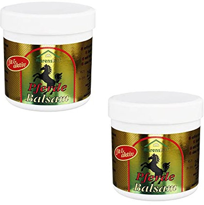 Ahrenshof Pferdebalsam mit Arnikaextrakt, Pferdesalbe, Pferdegel (2)