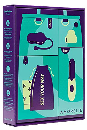 AMORELIE Geschenkset Sweet Pleasure – Erotik-Set für Sie, 5-teilig