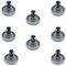 ELECTROTODO Roue - Lot de 8 - Pour panier inférieur compatible lave-vaisselle AEG Zanussi Electrolux