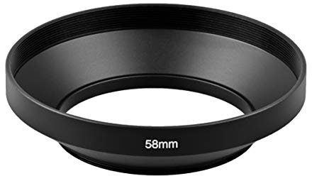 ayex Pare-soleil grand angle en aluminium 58 mm