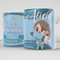 Taza a la mejor enfermera personalizada con nombre, taza de cerámica calidad premium 350ml hecha a mano, regalo original, divertido y personal.