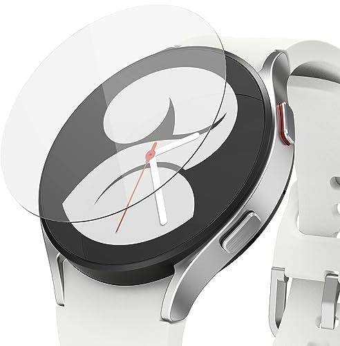 Ringke Invisible Defender Glass [4er Pack] Kompatibel mit Samsung Galaxy Watch 5 40mm und Galaxy Watch 4 40mm Displayschutzfolie 9H Härtegrad Schutzfolie - R4