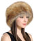 Lifup Damen Fellimitat Hut Cossack Russische Mütze Kosakenmütze für Reisen, Skifahren, Wandern Braun 1