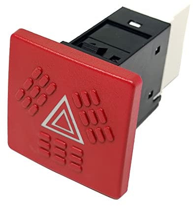 Vinciann Pulsante luci emergenza lampeggiatore 4 frecce compatibile con codici 500388626 4840891 04840891 adatto a EuroStar compatibile con EuroTrakker adatto a EuroCargo I II III e altri
