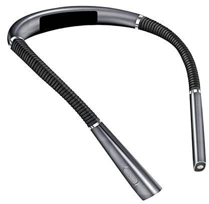 Anloximt Lecture à LED pour Le Cou | Lecture Rechargeable pour Lire au lit - 270 ° Rotatif 3 Niveaux luminosité Bras Pliables Lampe Mains Libres pour Lire Tricoter Artisanat