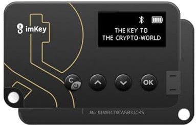imKey Pro Cryptocurrency Hardware-Brieftasche mit CC EAL 6+ Secure Level, Offline Operates, Multi-Secure Device Supports, Safely Storres Your Crypto (Ethereum, Bitcoin, Layer2, EVM