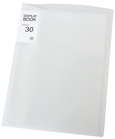 A4 Diamond Art Storage Book for Diamond Pictures Kits Clear Pockets Slevees Protectors 30 Pages Diamond Art Presentation Portfolio Folder for Artwork