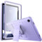 MoKo Funda para Galaxy Tab A9 Plus 11 Inch 2023 (SM-X210/SM-X216/SM-X218) - Shockproof Híbrido Resistente Smart Cover Case para Choque con Protector de Pantalla Incorporado, Taro Morado