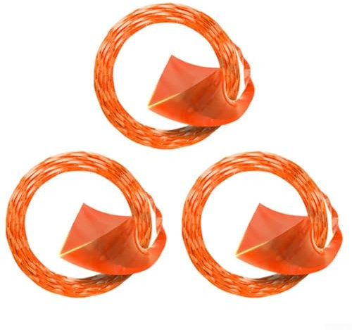 Filo intrecciato ad alte prestazioni per decespugliatore EGO Power AL2420P e corda multitesta, filo di ricambio in nylon ST1500 (15 pezzi)