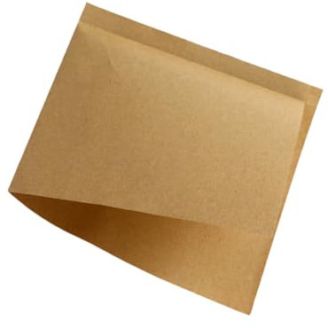 CIYODO 100 Stück Dreieckige Einweg Kraftpapier Tüten Ölbeständig 13 x 13cm Lebensmittelverpackung Umweltfreundlich Für Sandwich Und Snacks
