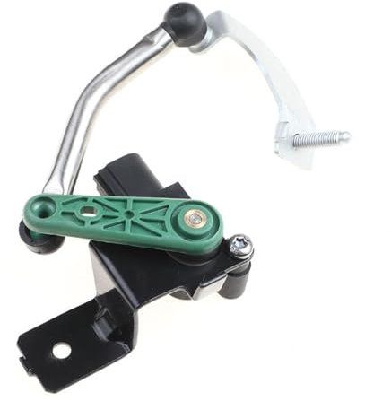 Niveausensor Leuchtweitenregelung, Vorne Links Niveausensor mit Gestänge Luftfederung, Höhensensor Vorne Rechts für VW Golf 6 Passat B7 B6 CC Q3 Tiguan 5N Touran 1T Eos Scirocco Alhambra