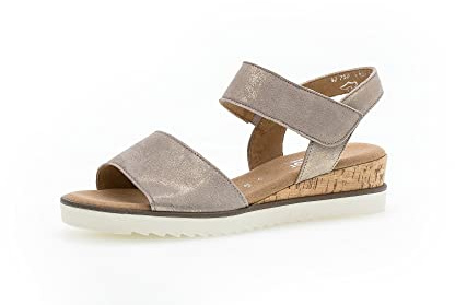 GABOR 62.750 Raynor Women's Wedge Sandals, Women's Sandals (Shell 95, UK Footwear Size System, Adult, Women, Numeric, Wide, 5)