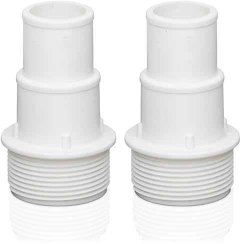 Gre 40095 - Adaptateur pour tuyaux de 32 à 38 mm. Non compatible avec les tuyaux équipés de colliers de serrage. (Lot de 2)