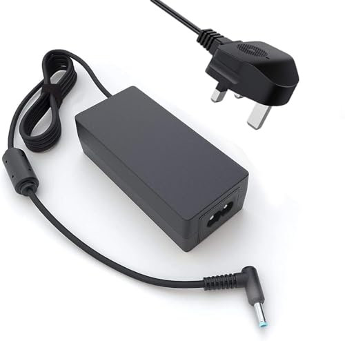 45W Charger Compatible for HP Notebook 15, Stream 11 13 14, Stream Series TPN-LA15 TPN-CA14 r-41013153 L25296-002 L25296-001 741727-001 19.5V 2.31A Laptop Power Adapter 4.5x3.0 mm Blue tip
