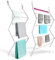 BLACK+DECKER Over The Door Expandable Telescopic Drying Rack, Clothes Organizer, Towel Hanger, Laundry, Collapsible, Silver