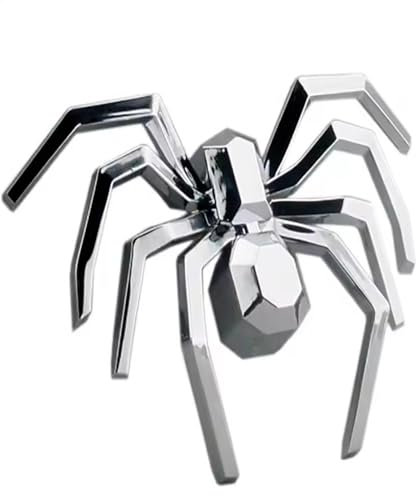 Lunaobrik Spinnen-Emblem, Autoaufkleber, Spinnen-Autoaufkleber, Karosserieaufkleber mit Spider Cool Logo, Autoaufkleber, Autoaufkleber, dekorativer Aufkleber für
