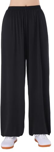 Tai Chi Pants Tai Chi Super Soft Yoga Pilates Trousers Comfortable and breathable fabric Tai Chi Pants Wide Leg Men Women Kids Yoga Pants Qigong Open on the Ankles
