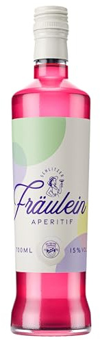 Schlitzer Fräulein Aperitif 0,7 l, 15% vol., fruchtig-herb mit Grapefruit, Yuzu und Rosmarin, ideal für Spritz mit Secco, Schlitzer Destillerie