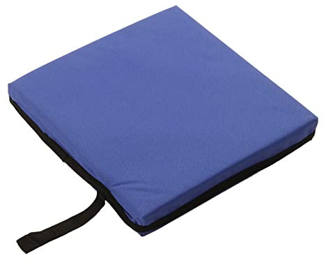 FRELEAN Portable Stadium Seat Cushion | Oxford Cloth & Sponge Padding for Football/Basketball/Beach | Lightweight & Particle - Blocking Design | 7.9oz Easy Carry (Blue)