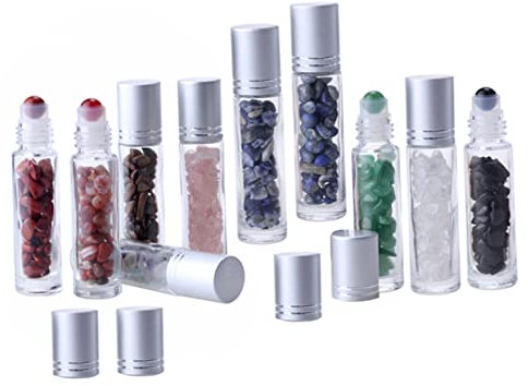 PACKOVE 10 Pièces Bouteilles Boules de Flacons de Couvercles pour Pratiques et Étanches pour Voyage et DIY