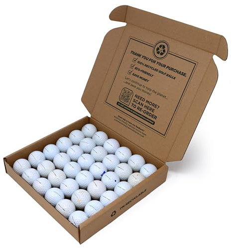 Second Chance Recycelte Lake Golfbälle, 24 Grad B von Titleist Pro V1 - Lakebälle aus Praxis & Gesellschaftsspielen, gebrauchte Golfbälle, ideal zum Üben und Spielen