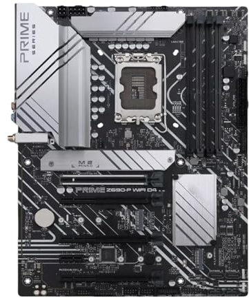 Gaming WiFi Carte de Base Fit for ASUS Prime Z690-P WiFi D4 Z690 LGA1700 for i9-12900K/KF i7-12700K/KF i5-12600K/KF DDR4 128 go Wi-FI 6 Carte ATX