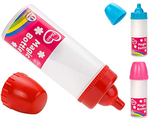 Bimbo 8014966381471 Magische Flasche, Rot/pink/Blau, 14,5 cm