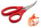 A-parts 1 x Multifunktions-Schere für Meeresfrüchte, Garnelenknacker, Garnelenentweicher, Hummer-Schere.