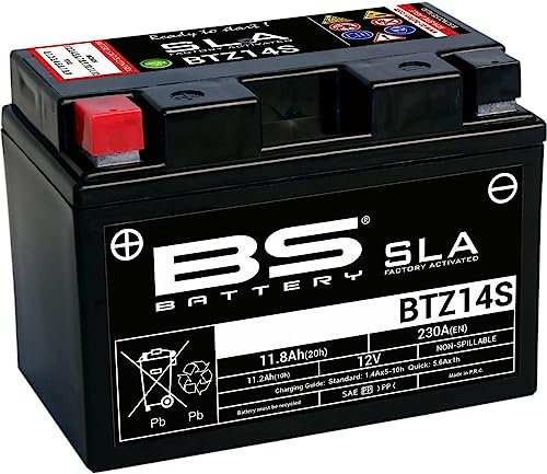 BS BATTERY BTZ14S = YTZ14S BENELLI 899 CAFE RACER 900 2010>2010