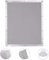 EUGAD Dachfenster Rollo 100% Verdunkelung Sonnenschutz Verdunklungsrollo ohne Bohren mit Saugnäpfen, Verdunklungsfolie für Fenster UV- und Hitzeschutz, Grau 76x115cm