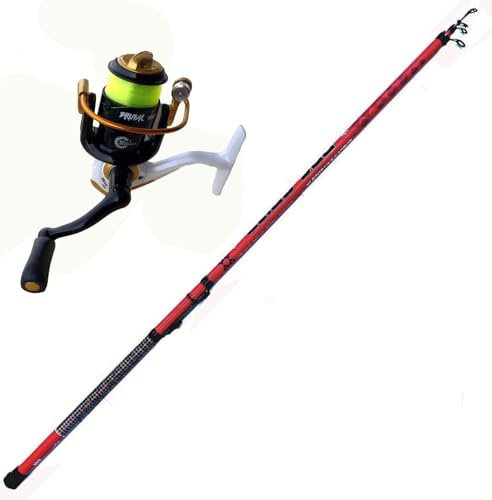 Bolognese Mt.4 Canna Da Pesca Con Mulinello Galleggiante Mare Lago Trota Carpa