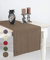 pamuq Tischläufer Leinen-Optik, braun, 48x160 cm, abwaschbar - Tischdecke Table Runner Läufer Tisch-Deko Tischband Tafeltuch Tischtuch Tischwäsche