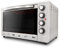 Grunkel - Horno eléctrico multifunción de sobremesa de 48L - HR-48SILVERRUSTI Con 3 funciones de calor y selector de temperatura hasta 230ºC. Incluye rustidora y temporizador hasta 60 min - Plateado