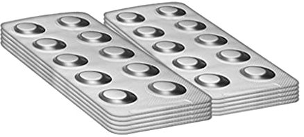 MediMuc 100 pastillas de prueba de oxígeno activo Rapid DPD4 para piscinas y pruebas de agua generales, para determinar los valores del agua: oxígeno activo