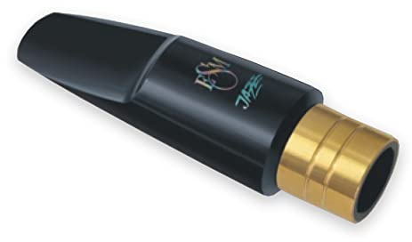 ESM® Schreiber Jazz Mundstück für Tenorsaxophon - mit Metallring (Bahnöffnung 6*) - Made in Germany