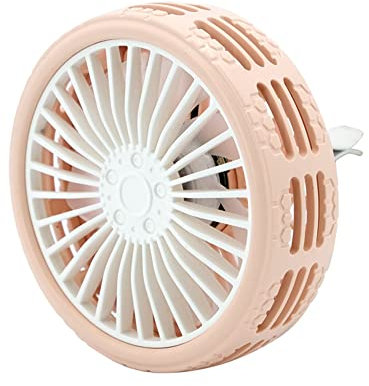 Aublinto Mini Usb Ventilateur De Refroidissement Voiture,Ventilateur De Voiture Usb Ventilateur Usb RéGlable à 3 Vitesses Ventilateur De Voiture Usb Mini Ventilateur Voiture Pour Suv Rv Atv,Rose