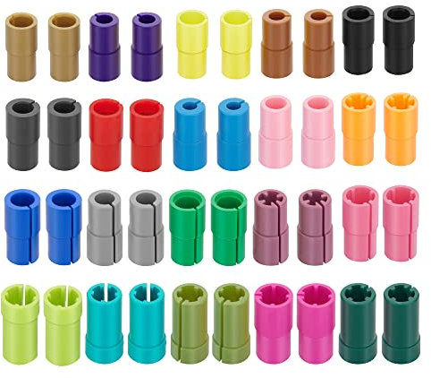 40 Packungen Stiftadapter-Set kompatibel mit Cricut (Explore Air, Explore Air 2, und Maker), Stiftadapter kompatibel mit (Sharpie/Bic/Crayola/Sakura/Pilot/Pentel/Paper Mate/Mitsubishi Uni-Ball)