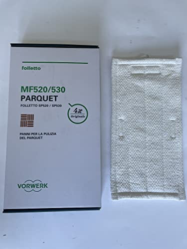 1 panno ORIGINALE PARQUET per pulilava MF 520-530 lavapavimenti FOLLETTO VORWERK