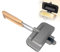 Doppelseitige Sandwich-Backform, abnehmbare Sandwich-Maker-Form aus Aluminiumlegierung, Antihaft-Bratpfanne für Herd, Frühstücks-Panini-Press-Grillpfanne Frittatas, Toast, Camp-Küchenwerkzeug