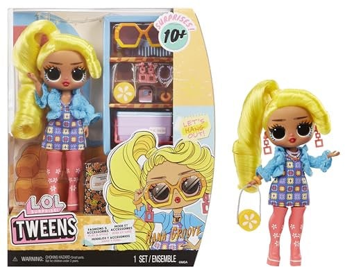 L.O.L. Surprise! Tweens - Fashion Doll Hana Groove - With 10+ Surprises and Fabulous Accessories – Great for Kids Ages 4+