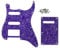 ROZILO Schlagbrett für Fender Stratocaster-Gitarre mit 11 Löchern, Violett, Perlmutt, HSS, für Fender US/Mexiko, hergestellt