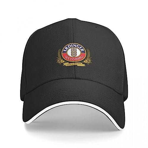 ENWIND Baseballmütze erdinger Bier Logo Mütze Baseballmütze Strand Wintermütze Mann Frauen mützen für Frauen Herren Bedruckte Mode verstellbare Hüte