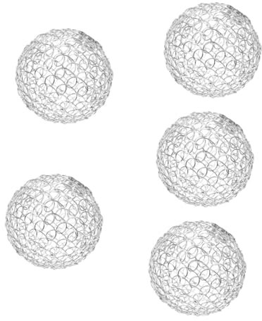 OSALADI 5 Pezzi Di Metallo Moderno Paralume Telaio Ventilatore Da Soffitto Sostituzione Globi Per Apparecchi Di Illuminazione Lampadario Paralume Sostituzione