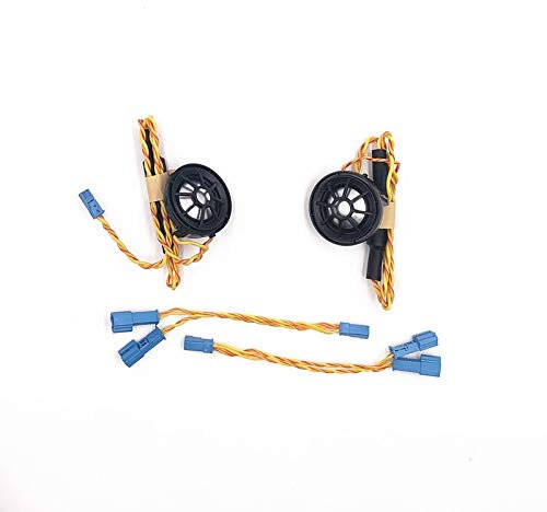 QiaoJun HöRner Loud,Auto Horn Autofronttür Hochtöner Fit Verwendung für BMW F10 F15 F16 F30 G30 E90 E70 Series Hi-Fi-Musik-Stereo-Serie-Frequenz Horn-Lautsprecher
