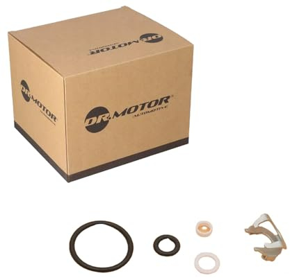 DR.MOTOR AUTOMOTIVE DRM01312 Dichtungssatz Einspritzdüse mit Feder Kompatibel mit VW Passat Variant 3C5 03H198149A 95511091100