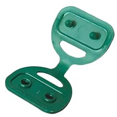 Generico Gancio Fermarete per Telo Ombreggiante e Rete Antigrandine - Clip in Plastica a Due Punte per Bloccaggio Teli e Tessuti (100 pezzi)