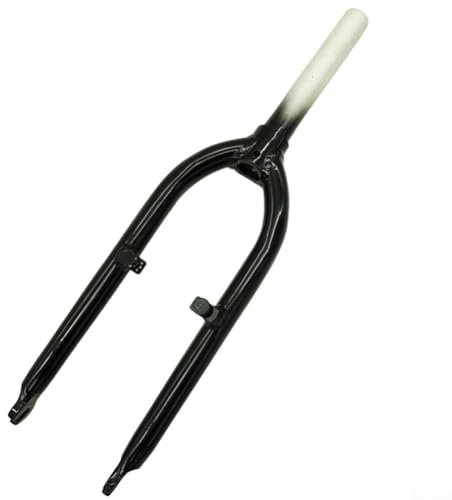Aluminium alloy rigid folding bike V brake, 20 inch, straight tube ultralight fork(black)